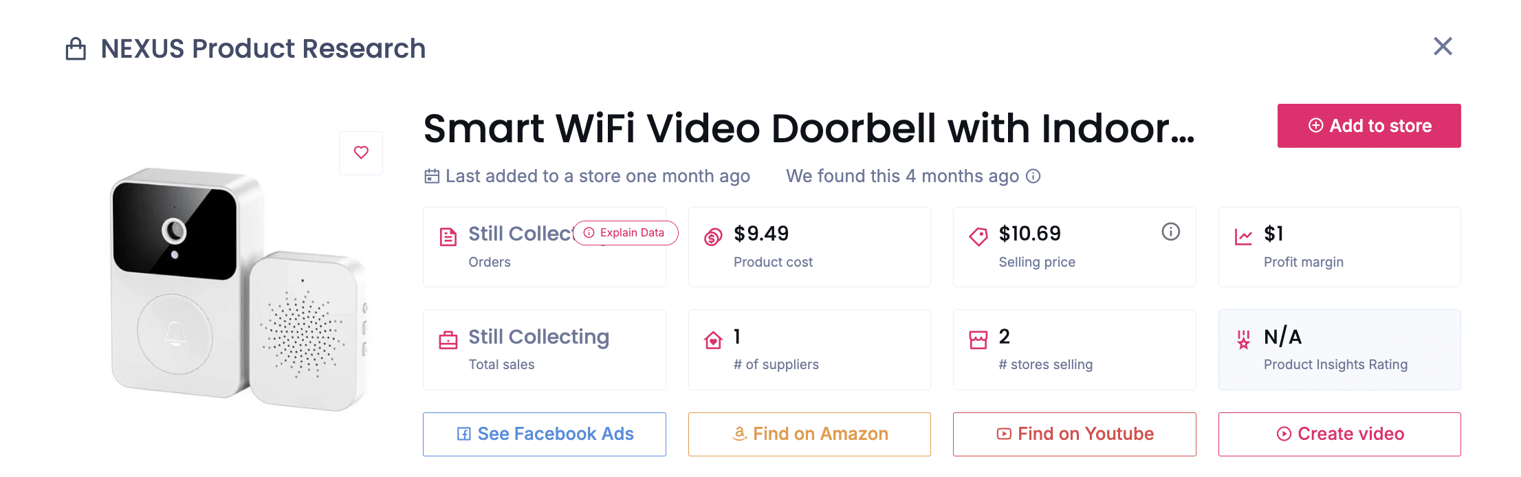 Smart Doorbell Camera